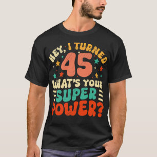 Camiseta 45.º cumpleaños 5