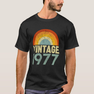 Camiseta 45.º Nacimiento Retro Vintage Temático de 45 años