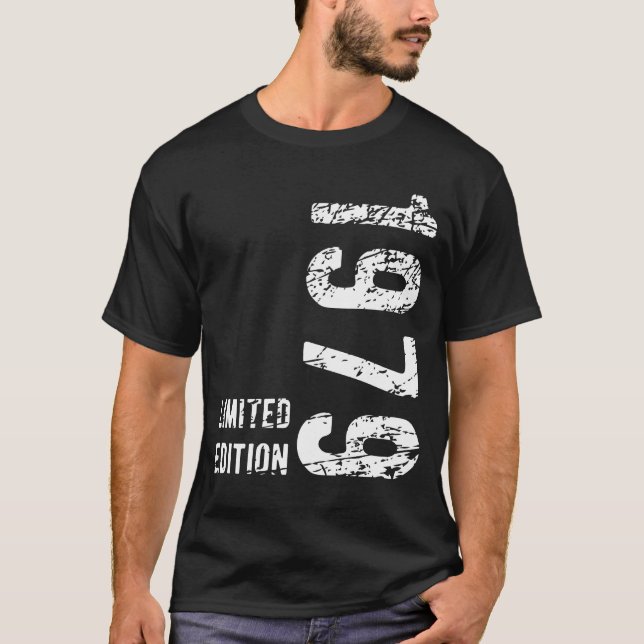 Camiseta 45.º regalo de cumpleaños 1979 Edición limitada 45 (Anverso)