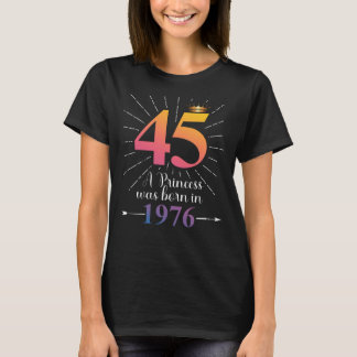 Camiseta 45.º regalo de cumpleaños 45 años