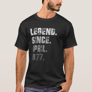 Camiseta 45.º Regalo De Cumpleaños 45 Años De Leyenda Desde