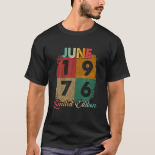 Camiseta 45.º Regalo De Cumpleaños Para Él 1976, Ret De Jun
