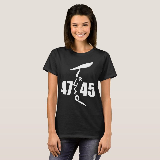 Camiseta 45 47 Trump (Anverso completo)