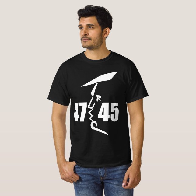 Camiseta 45 47 Trump (Anverso completo)
