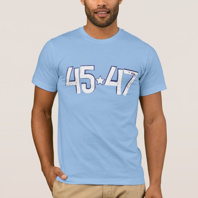 Camiseta 45 47 Trump 2024 (Anverso)