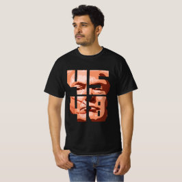 Camiseta 45 48 Tee de valor de Trump