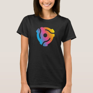 Camiseta 45 Adaptador De Registro 45 Adaptador Rpm 45 Spind