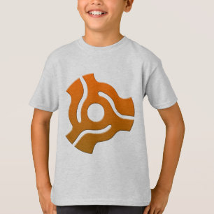 Camiseta 45 adaptador - disc jockey de DJ del disco de