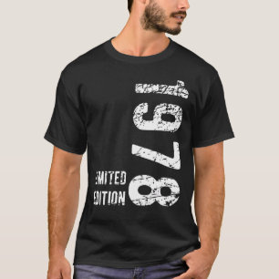 Camiseta 45 años de edad 1978 45º cumpleaños