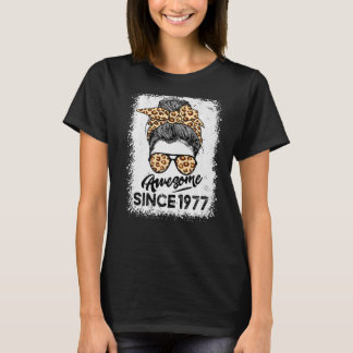 Camiseta 45 años de edad increíble desde 1977 45º cumpleaño