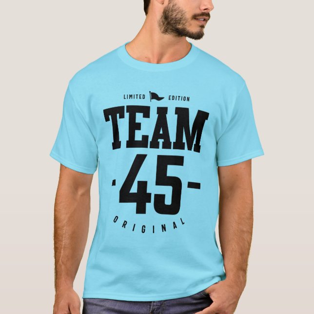 Camiseta 45 años - regalo gracioso de cumpleaños 45 (Anverso)
