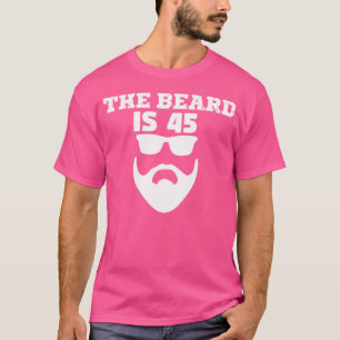 Camiseta 45 Cumpleaños La Barba Cumple 45