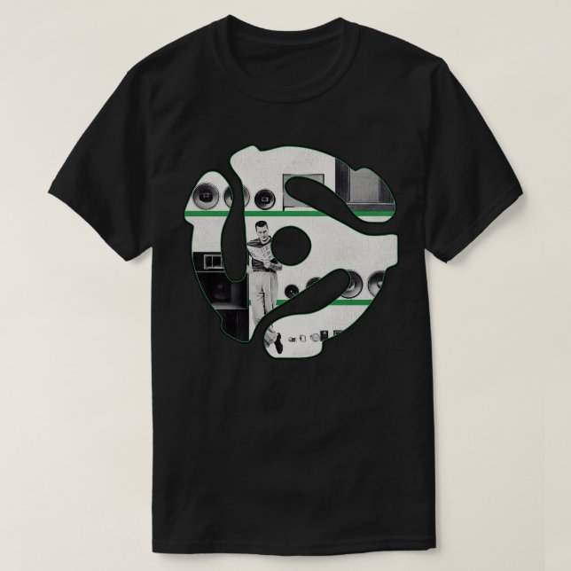 Camiseta 45 Record Adapter Stereo Dude (Diseño del anverso)