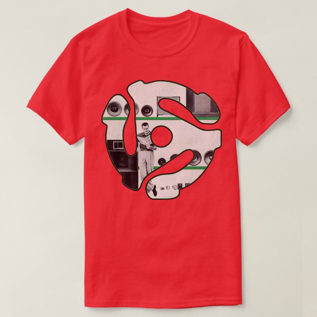 Camiseta 45 Record Adapter Stereo Dude (Diseño del anverso)