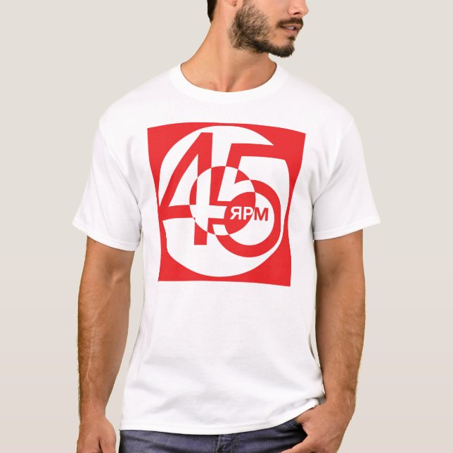 CAMISETA 45 RPM (Anverso)