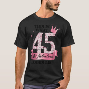 Camiseta 45 y Fabuloso Grupo Fiesta Blanco Rosa Candid Phot