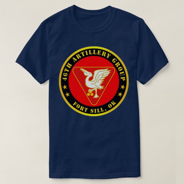 Camiseta 46.º Grupo de Artillería Fort Sill OK (Diseño del anverso)