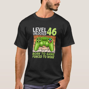 Camiseta 46.º jugador de cumpleaños obligado a trabajar