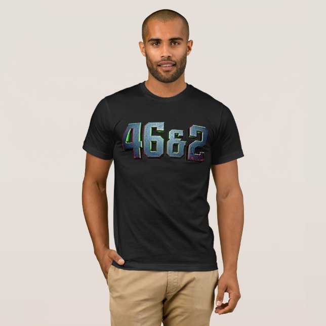 Camiseta 46&2: Tee de Evolución Esotérica (Anverso completo)
