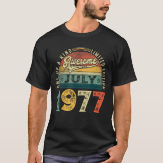 Camiseta 46 Aniversario de la Decoración Julio 1977 Hombres