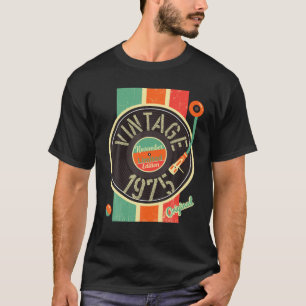 Camiseta 46 años Cumpleaños Hombre 1975 Noviembre Vinyl Tur
