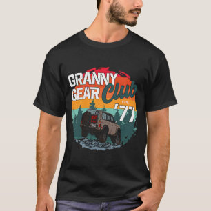 Camiseta 46 cumpleaños I Granny Gear Club I 4WD Camión fuer