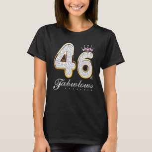 Camiseta 46 y fabuloso Diamante C de 46 años de edad