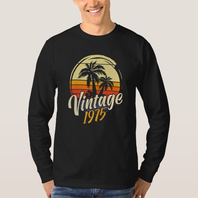 Camiseta 47.ª cosecha de cumpleaños 1975 (Anverso)