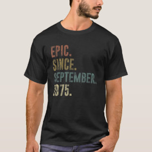 Camiseta 47.ª Épica Vintage desde septiembre de 1975
