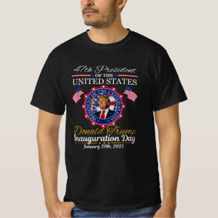 Camiseta 47.ª Inauguración del presidente Donald Trump