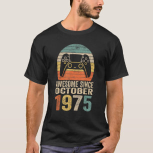 Camiseta 47.º Atractivo Jugador De Cumpleaños Desde Octubre