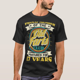 Camiseta 47.º club Farts de cumpleaños 47 años de hombres p