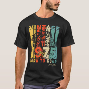 Camiseta 47 Aniversario Julio 47 Años Vintage 1975 Hombres