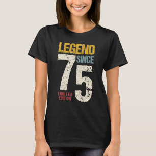 Camiseta 47 años de edad 1975 Decoración de 47 años de anti