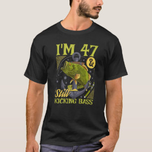 Camiseta 47 Años De Edad Pesca Y Kicki