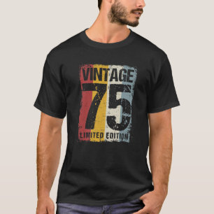 Camiseta 47 Años Vintage 1975 47ª Decoración De Cumpleaños