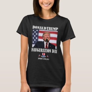 Camiseta 47 Día de la Inauguración del Presidente Donald Tr