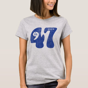 Camiseta 47 Kamala Harris Elección 2024 Comma La Presidenta