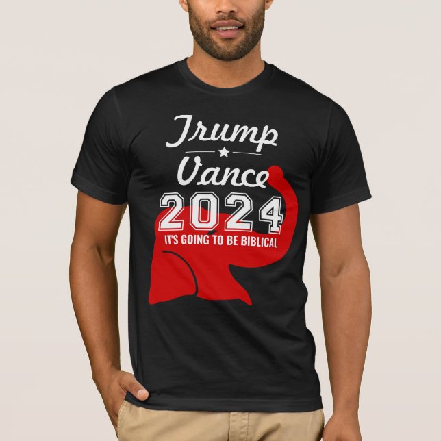 Camiseta 47 Trump J. D. Vance 2024 (Anverso)