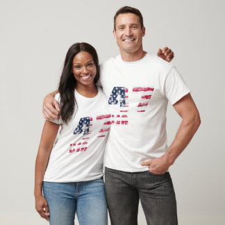 Camiseta 47 USA - Edición roja, blanca y azul