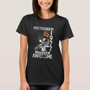 Camiseta 48º cumpleaños Las leyendas del oso Octubre 1977 4