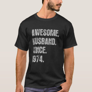 Camiseta 48.º Aniversario Boda Por Él Espantoso Esposo Si