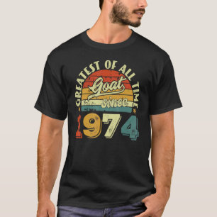 Camiseta 48.º cumpleaños Cabra de 48 años de edad desde 197