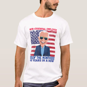 Camiseta 48 Años Consecuentes Empleado No Esencial