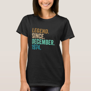 Camiseta 48 años de edad 48ª leyenda de cumpleaños desde el
