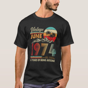 Camiseta 48 años de edad 48 años Decoración de cumpleaños j