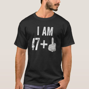Camiseta 48 años es mi dedo medio de cumpleaños número 48
