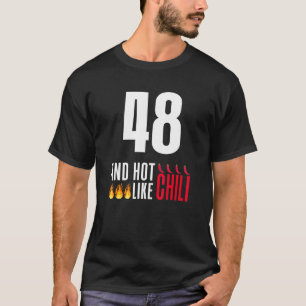 Camiseta 48 Mujeres de cumpleaños Hombres Divertidos como c