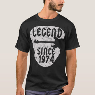 Camiseta 48 Year Old Guitarist Born in 1974 48th Birthday B