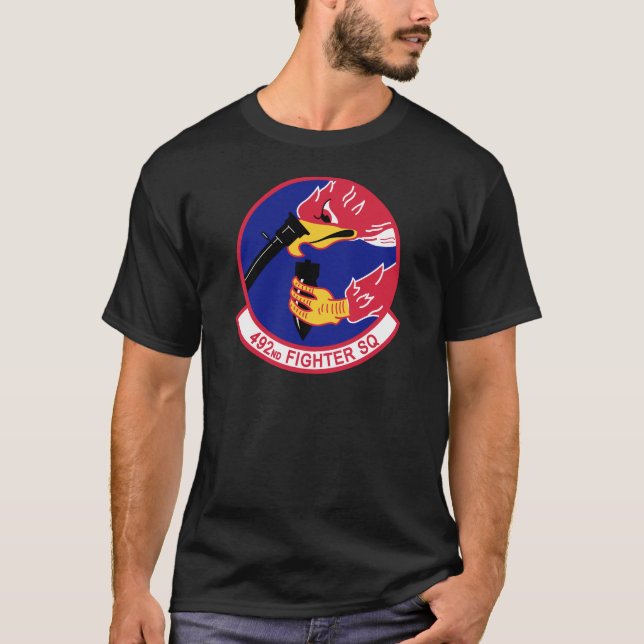 Camiseta 492o Escuadrón de caza (Anverso)